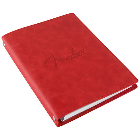 Fender Cahier de musique Fender en similicuir