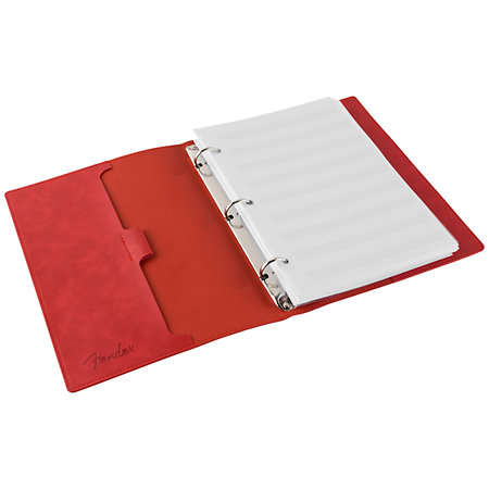 Cahier de musique Fender en similicuir Fender