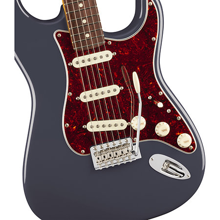 American Professional Classic Stratocaster Faded Black + Housse Fender