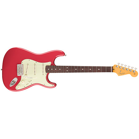 American Professional Classic Stratocaster Faded Dakota Red  + Housse Fender