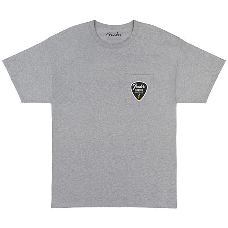Fender T-shirt à poche Pick Patch L Athletic Gray