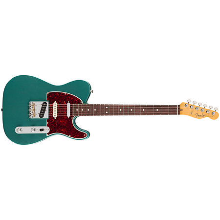 American Professional Classic Hotshot Telecaster Faded Sherwood Green Metallic + Housse Fender
