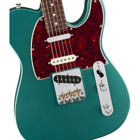 American Professional Classic Hotshot Telecaster Faded Sherwood Green Metallic + Housse Fender