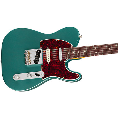 American Professional Classic Hotshot Telecaster Faded Sherwood Green Metallic + Housse Fender