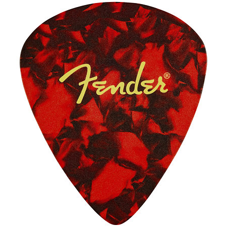 Fender Pick Shape Logo Coasters 4-Pack, Multi-Color Fender