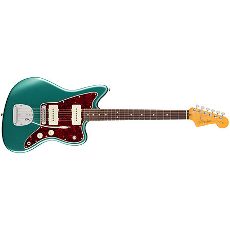 American Professional Classic Jazzmaster Faded Sherwood Green Metallic + Housse Fender