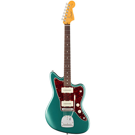 American Professional Classic Jazzmaster Faded Sherwood Green Metallic + Housse Fender