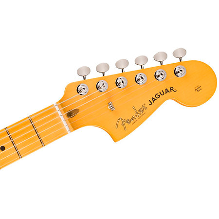 American Professional Classic Jaguar SS MN Faded Lake Placid Blue + Housse Fender