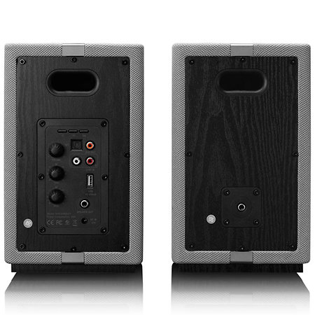 SPB-240BKGY Enceintes Hi-Fi stéréo Gris Lenco