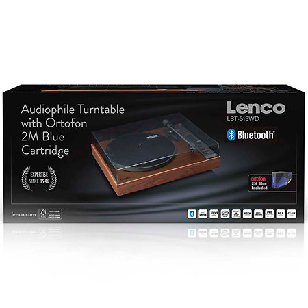 LBT-515WD avec cartouche Ortofon 2M Blue Lenco