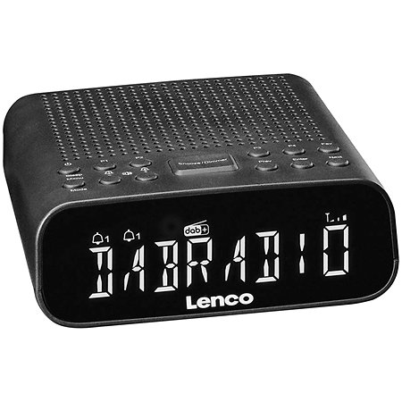 Lenco CR-606BK Radio-réveil DAB+ FM