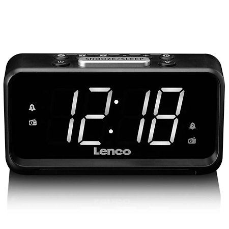 Lenco CR-28BK Radio-réveil
