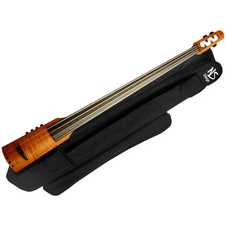 CR Contrebasse Électrique 4 cordes Piezo Amber Stain NS Design