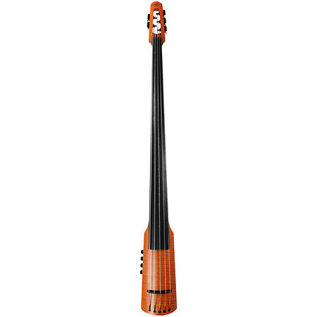 CR Contrebasse Électrique 5 cordes Piezo Amber Stain NS Design