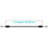 Câble PatchMaster Jacks mâles TS coudés 40 cm Klotz