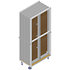 CHARPLAC1 Chariot alu pour 4 praticables ASD