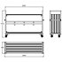 CHARPLAC2 Chariot alu pour 4 praticables ASD