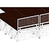 GARD2 100 Garde Corps 2 x 1 m + 2 SGC + 4 C0014 / vis / Rondelle ASD