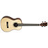 Solid Spruce Top Striped Ebony Baritone EQ Kala
