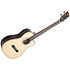 Solid Spruce Top Striped Ebony Baritone Cutaway EQ + Housse Kala