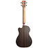 Solid Spruce Top Striped Ebony Baritone Cutaway EQ + Housse Kala
