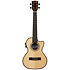 Solid Spruce Top Striped Ebony Tenor Cutaway EQ + Housse Kala