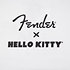 T-shirt Fender x Hello Kitty Logo Tee, White, S Fender