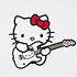 T-shirt Fender x Hello Kitty Logo Tee, White, S Fender