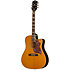 Hummingbird Studio EC Acoustic Collection Antique Natural + Housse Epiphone