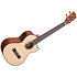 Solid Spruce Top Mahogany Tenor Cutaway EQ + Housse Kala
