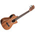 All Solid Gloss Mahogany Tenor Cutaway EQ + Étui Kala