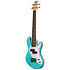 Solid Body U-Bass 4 Cordes Surf Blue + Housse Kala
