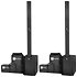 Polar 10 Mk2 Black (la paire) + Housses HK Audio