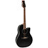 2771AX 5 G E-Acoustic Guitar Standard Balladeer Deep Contour Cutaway Black Ovation