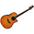 2762BL HB G E-Acoustic Guitar Pro Series Custom Balladeer Deep Contour Honey Burst Ovation