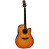 2762BL HB G E-Acoustic Guitar Pro Series Custom Balladeer Deep Contour Honey Burst Ovation