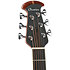 2762BL 5 G E-Acoustic Guitar Pro Series Custom Balladeer Deep Contour Black Ovation