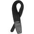 John Patitucci Courroie cuir extra longue Black Gruv Gear