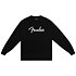 Fender Spaghetti Logo Long Sleeve T-shirt Black M Fender