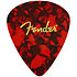 Fender Pick Shape Logo Coasters 4-Pack, Multi-Color Fender