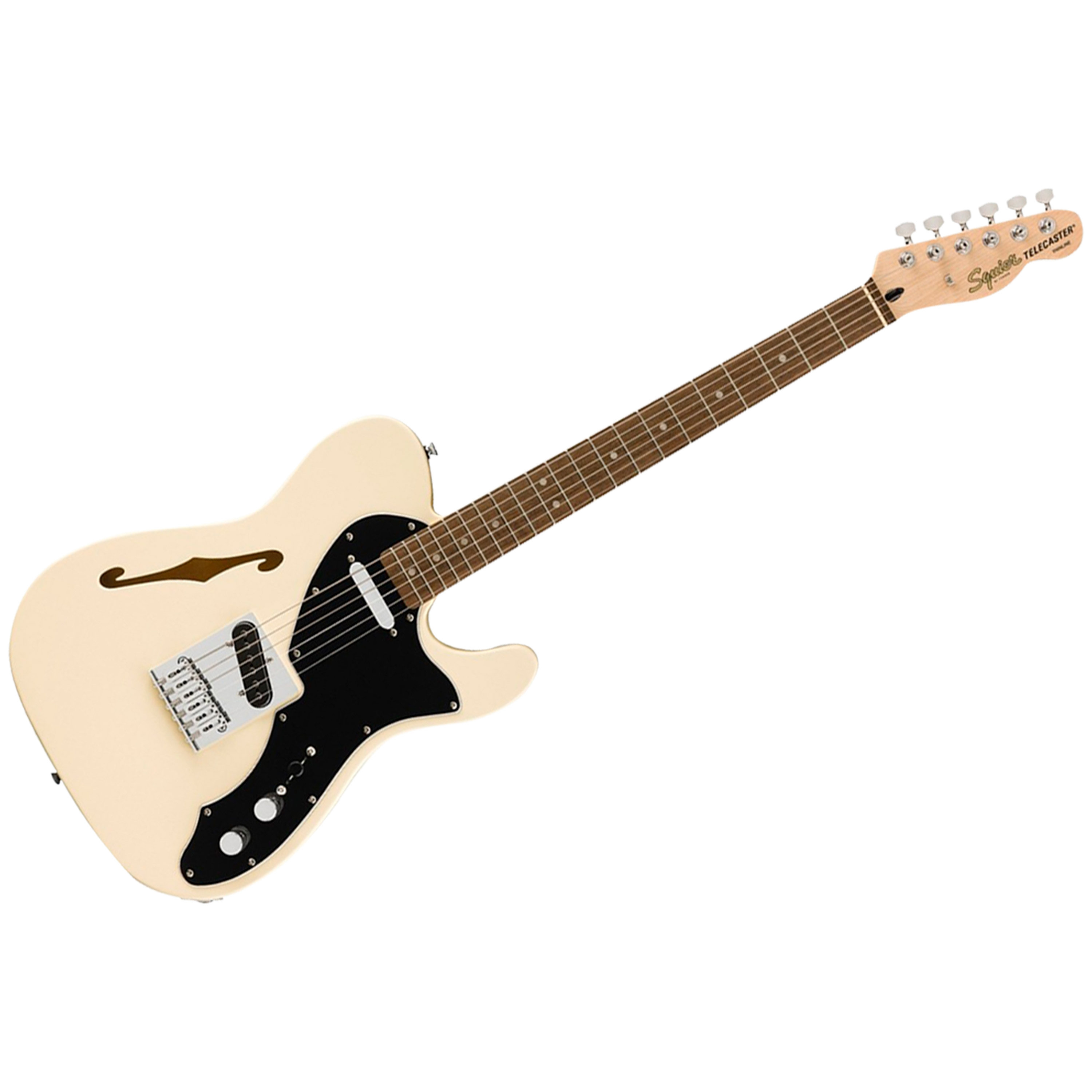 Squier by FENDER Affinity Telecaster Thinline Olympic White - Guitare ...