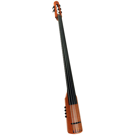 CR Traditionnal Contrebasse Électrique 5 cordes Amber Stain NS Design