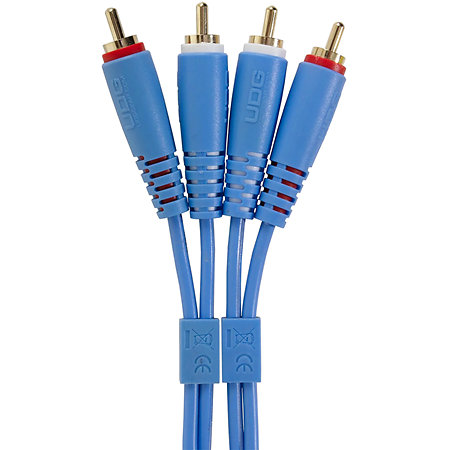 U 97001 LB Ultimate RCA / RCA 1,5 m Light Blue UDG