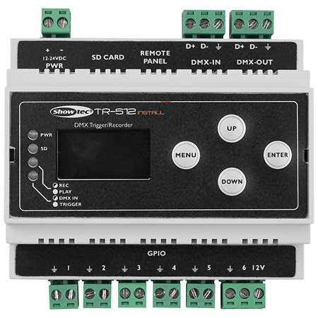 TR-512 Install Showtec