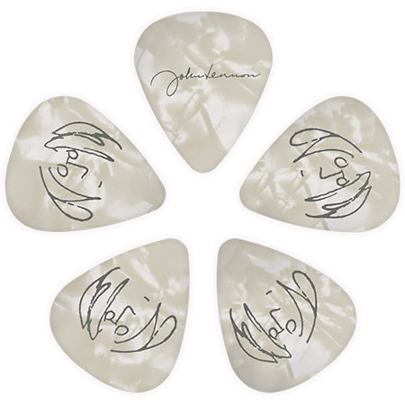 D'Addario 1CWH4-01JL John Lennon Signature Medium 70 mm Sachet de 10