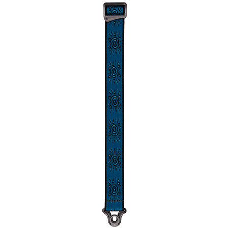 D'Addario 50BALPW04 Auto Lock Blue Suns
