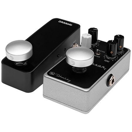 PW-FST-02S XPND Footswitch Toppers Silver Pack de 2 D'Addario
