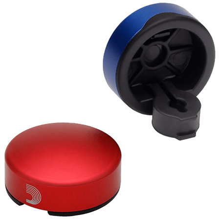 PW-FST-02BURD Footswitch Toppers Blue Red Pack de 2 D'Addario