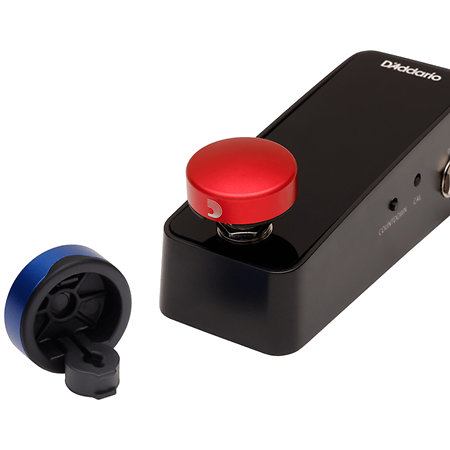 PW-FST-02BURD Footswitch Toppers Blue Red Pack de 2 D'Addario