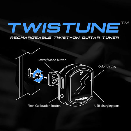 Twistune Rechargeable Kaepo ou FretWraps Pro Gruv Gear